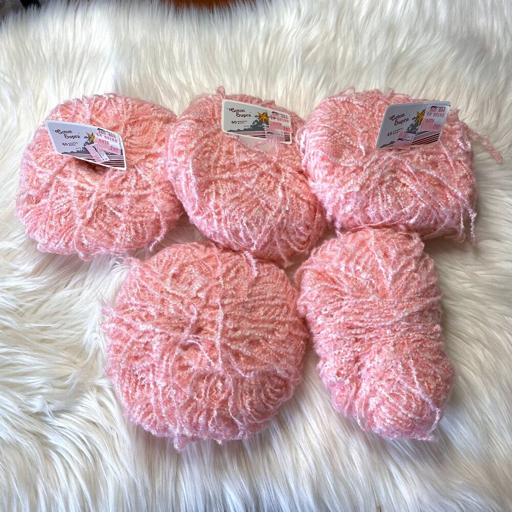 Lot of 5 Grand Moulin Cotton Supra Yarn